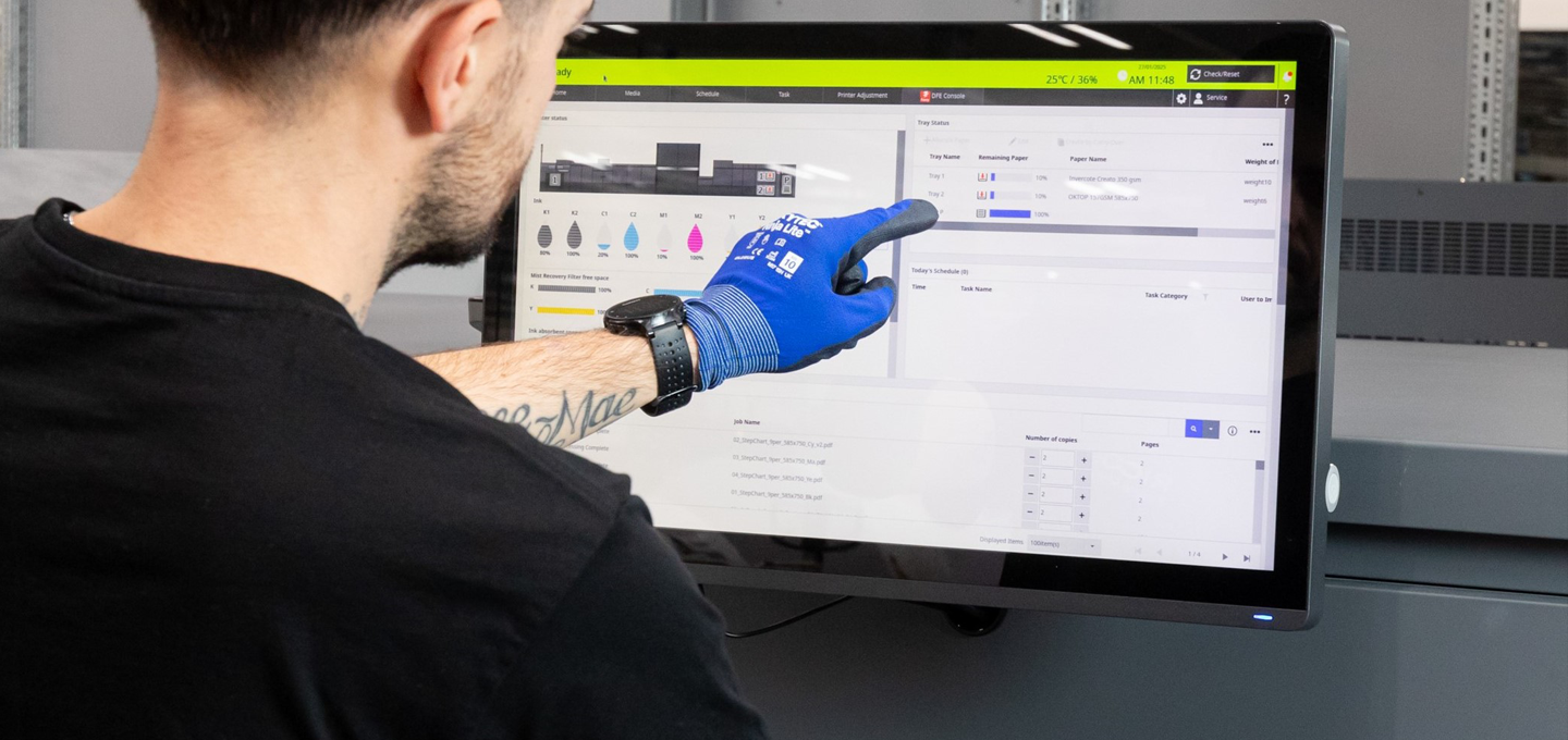 RICOH ProTM Z75 tabaka beslemeli mürekkep püskürtmeli baskı